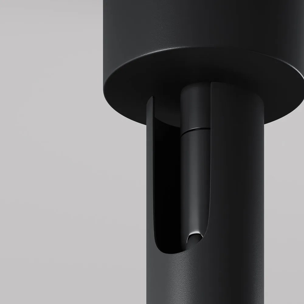 Spot LED aplicat directionabil stil minimalist Focus T negru