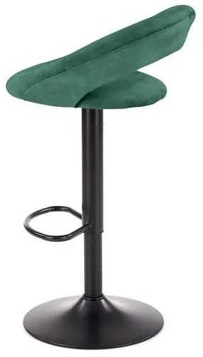 Scaun de bar H-102 velvet verde