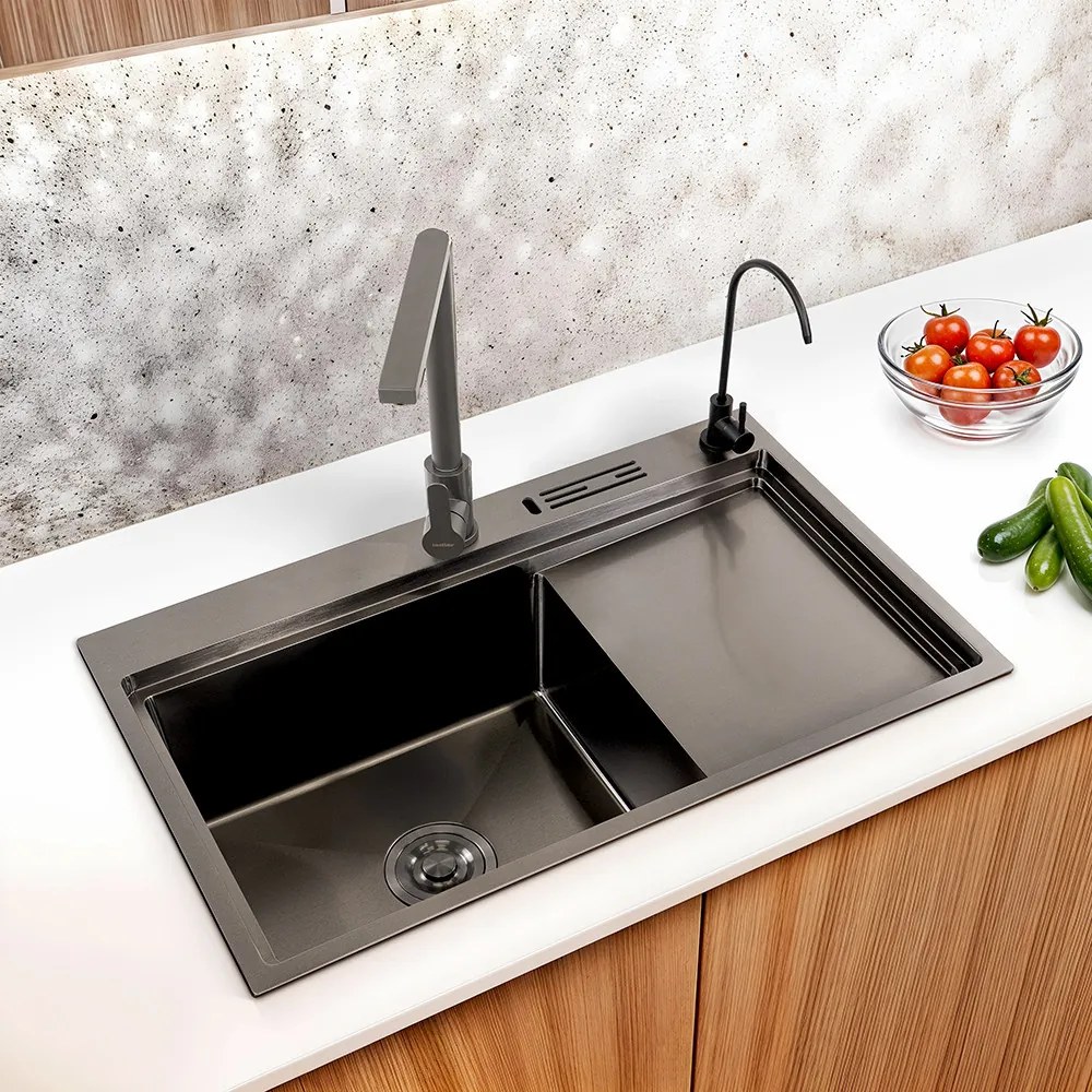 Chiuvetă din oțel inoxidabil Dahlia III