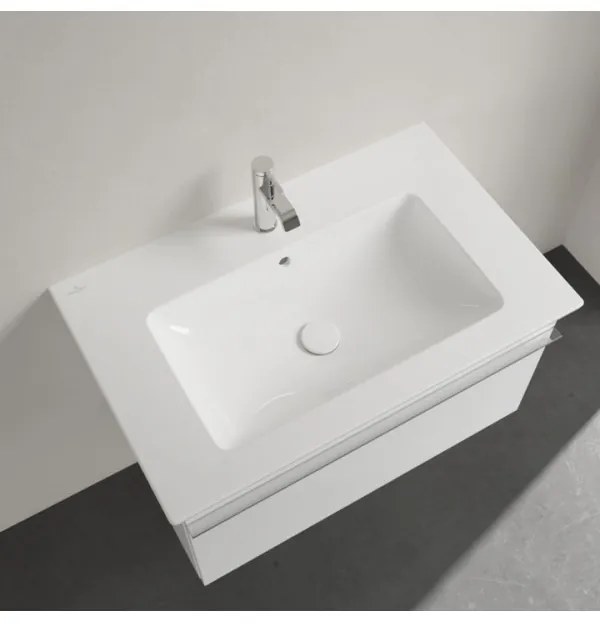 Lavoar pe mobilier, Venticello Villeroy&Boch 80x50cm, Alb Alpin CeramicPlus, 41048LR1