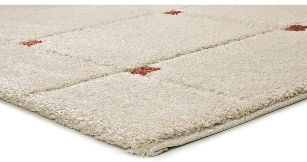 Covor cărămiziu-crem 160x230 cm Brenda – Universal