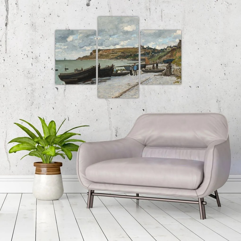 Tablou - Claude Monet, Sainte Adresse, reproducere (90x60 cm)