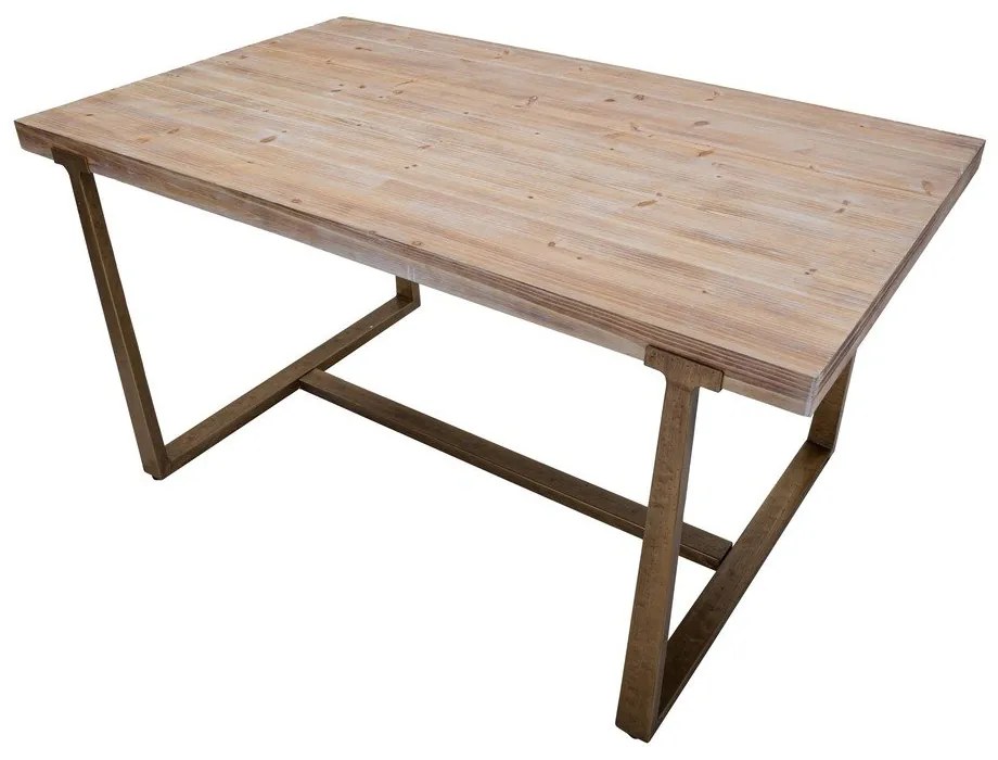 Masă de dining în culoare naturală 150x90 cm Ankara – Mauro Ferretti