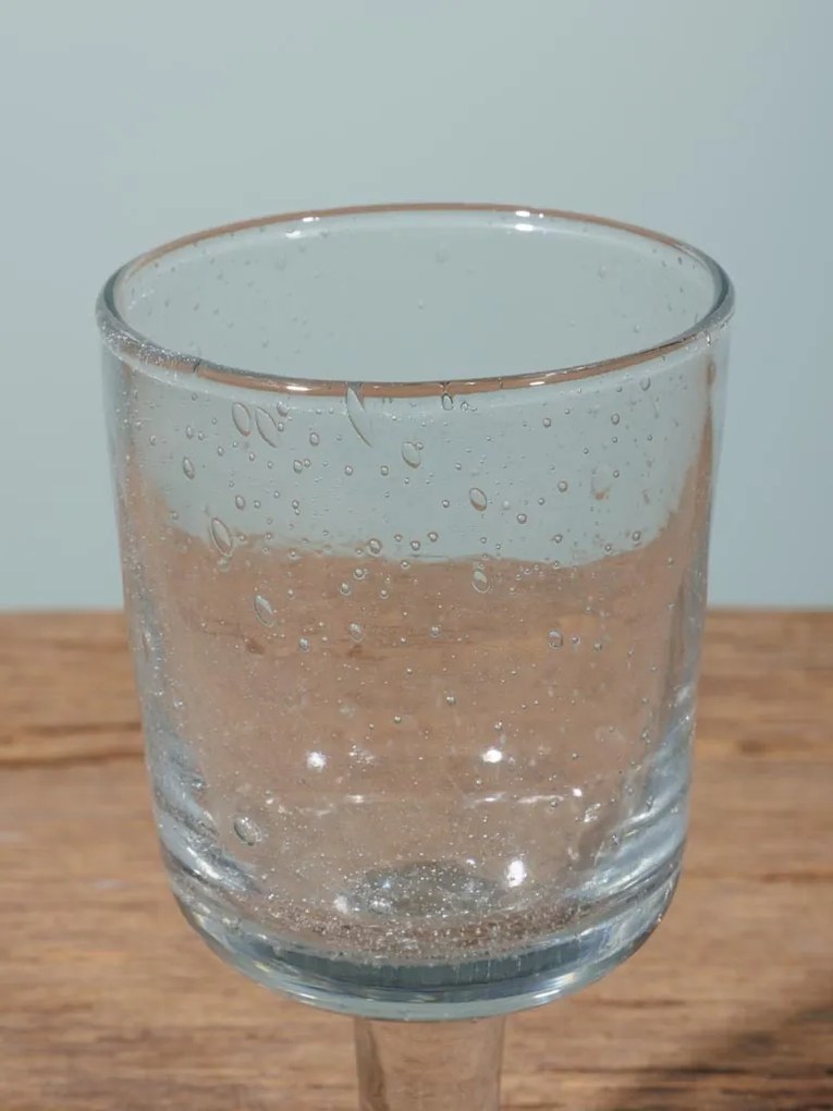 Pahar pentru vin, din sticla, H15 cm, Bubbles