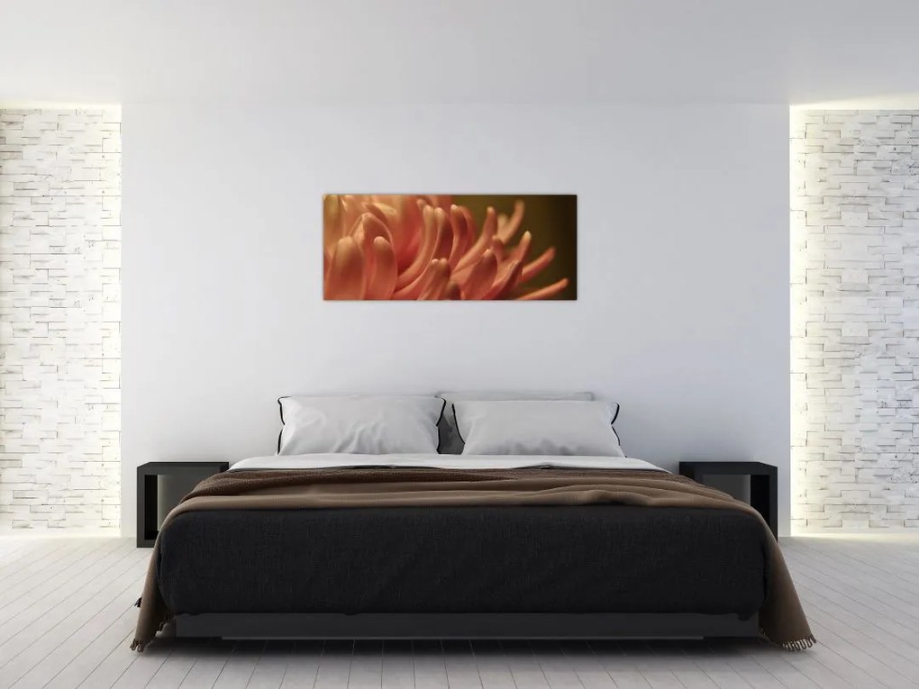 Tablou cu detailu florii (120x50 cm)