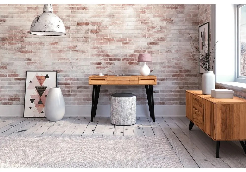 Masă de toaletă din lemn de fag 120x53 cm Golo - The Beds