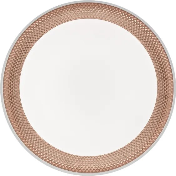 Brilliant - Plafonieră LED dimabilă WALDO LED/36W/230V alb/aur roz + telecomandă