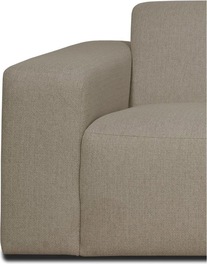 Canapea maro deschis 228 cm Roxy – Scandic