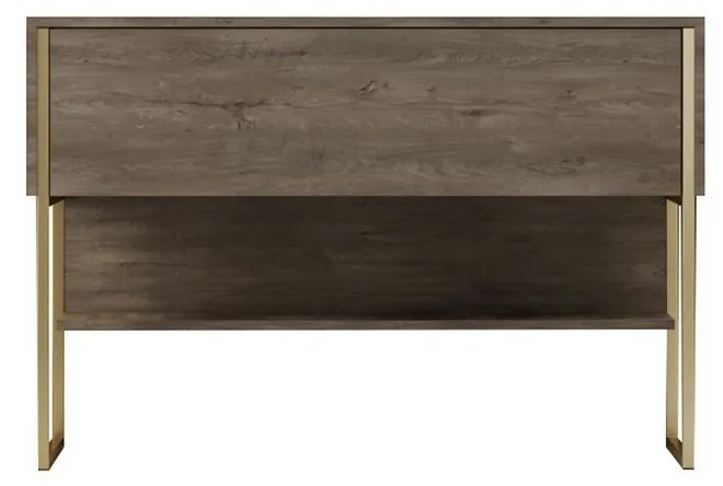 Comodă Luxe Walnut and Gold
