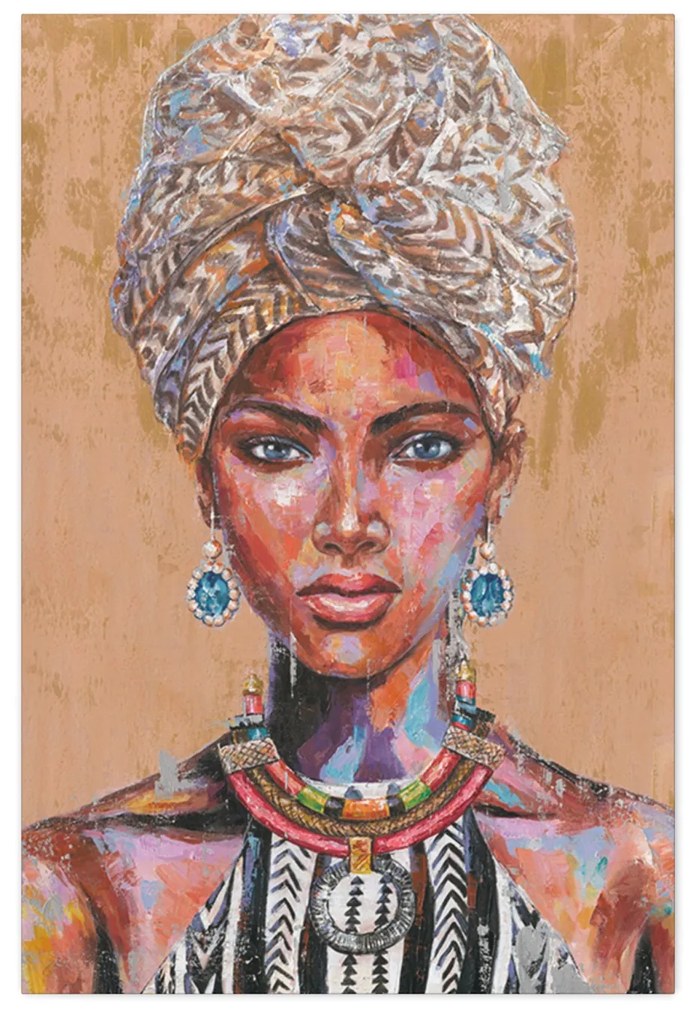 Tablou Canvas African Queen 120x80 cm