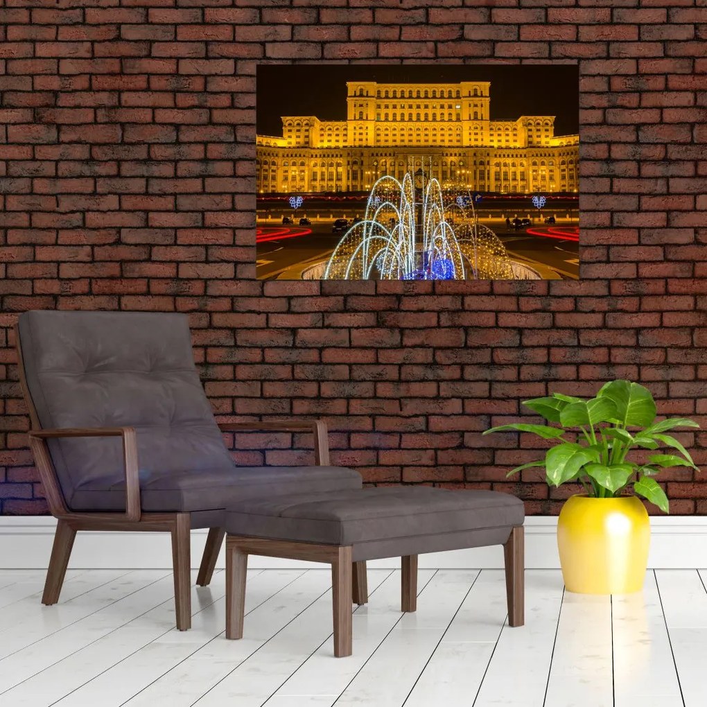 Tablou - Palatul Parlamentului, București, România (90x60 cm)