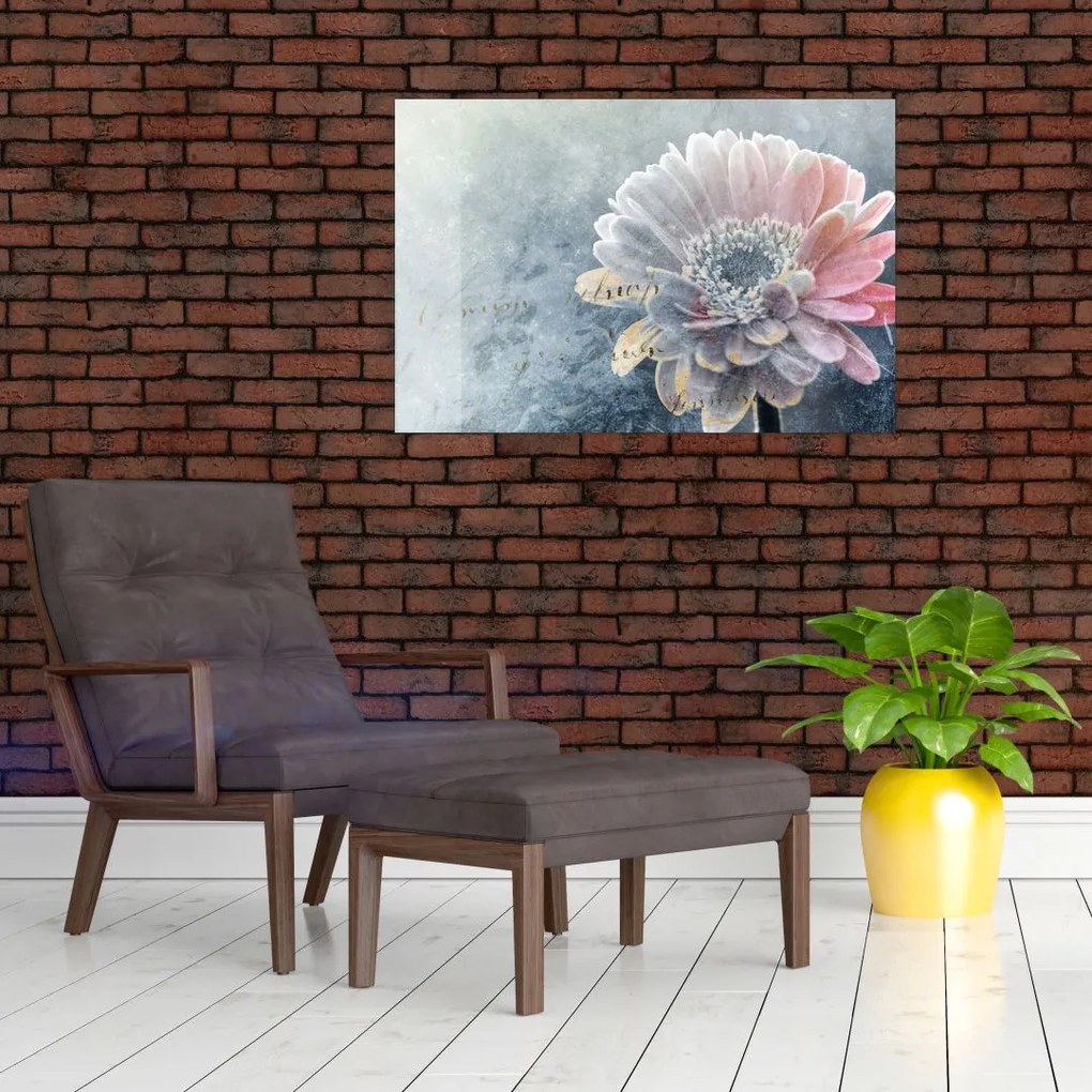 Tablou - Floare de iarnă (90x60 cm)