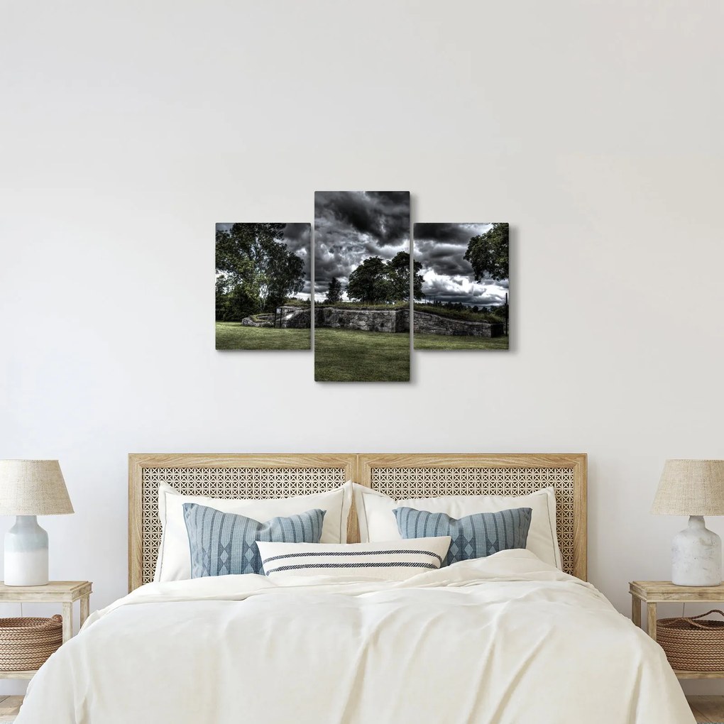 Tablou cu cerul întunecat (90x60 cm)