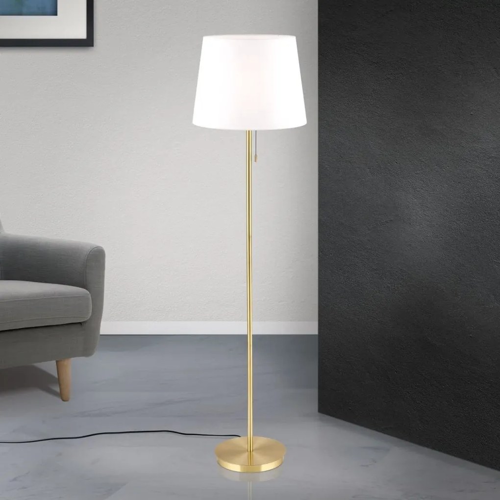 Lampadar/Lampa de podea design elegant LUDWIG alama antique