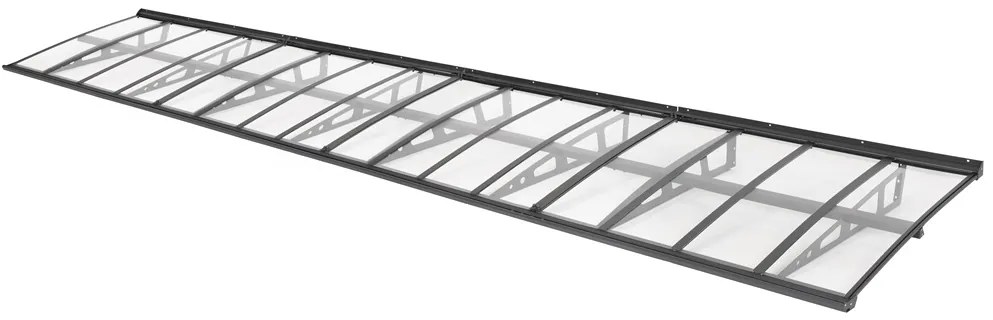 Copertină pentru ușă Kassel 100 x 600 cm CoverTech antracit