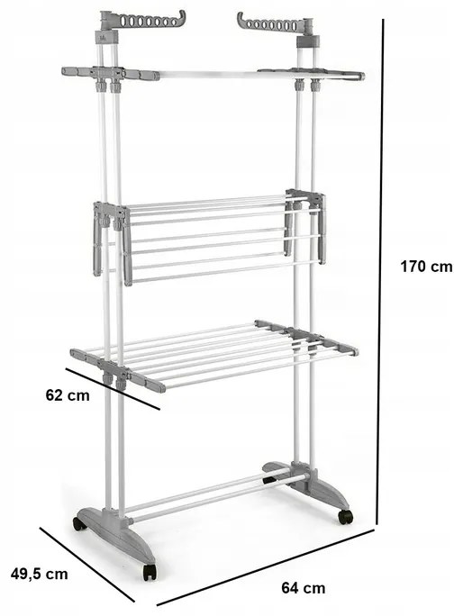 ShopJK USCĂTOR DE RUFE TIP CU BARE CULOARE ALB - GRI
