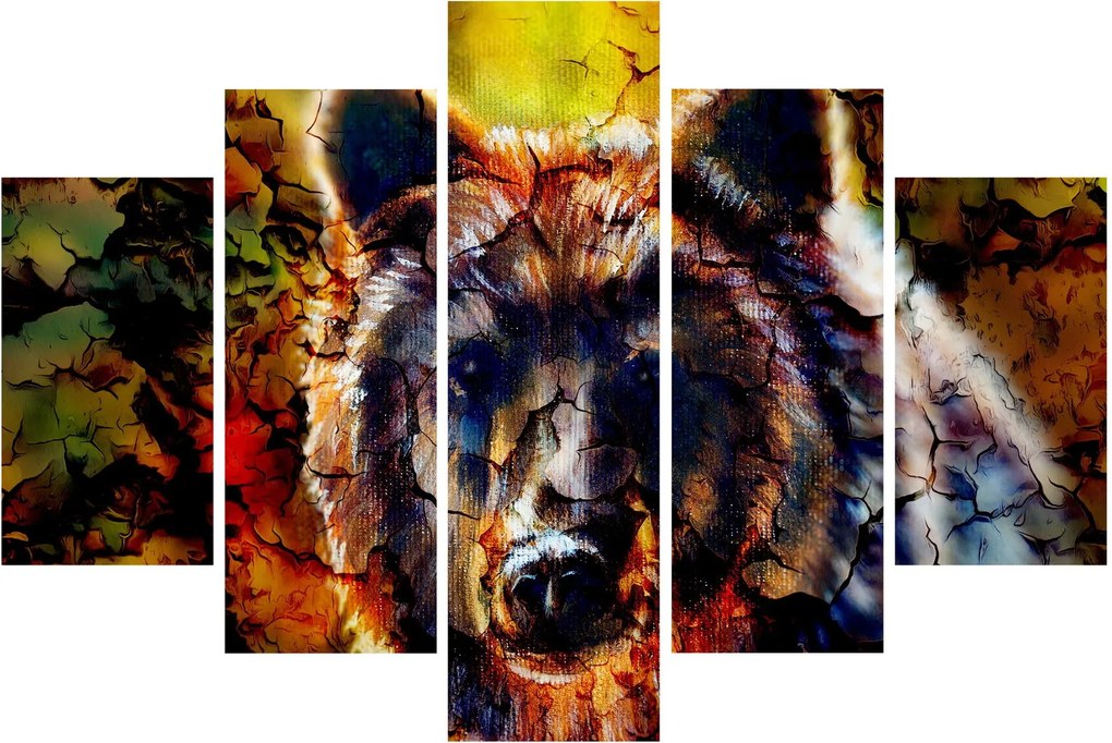 Tablou - Urs,pictură (150x105 cm)