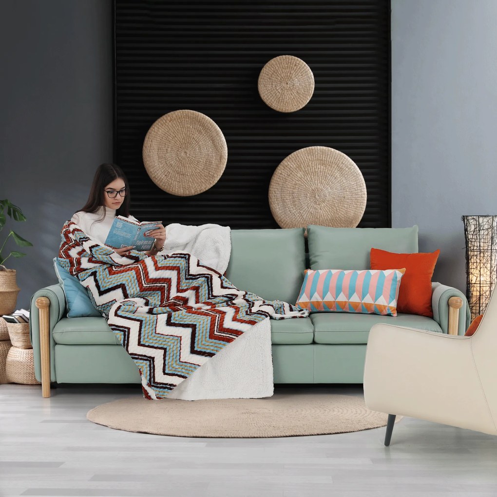 Canapea complet tapiţată 3 locuri, piele / piele ecologică neomint, LINSY