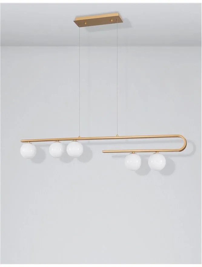 Lustra cu 5 surse de lumina design modern CANTONA NVL-9960616