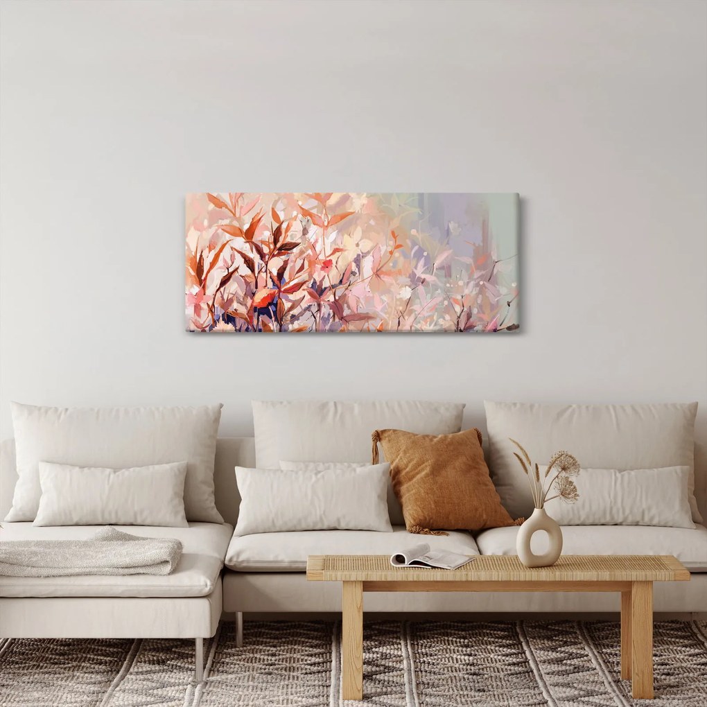 Tablou - Pictura pastel toamnă (120x50 cm)