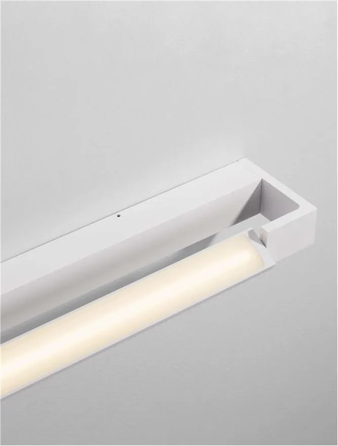 Aplica LED ambientala directionabila pentru baie/exterior IP44 PARK alb