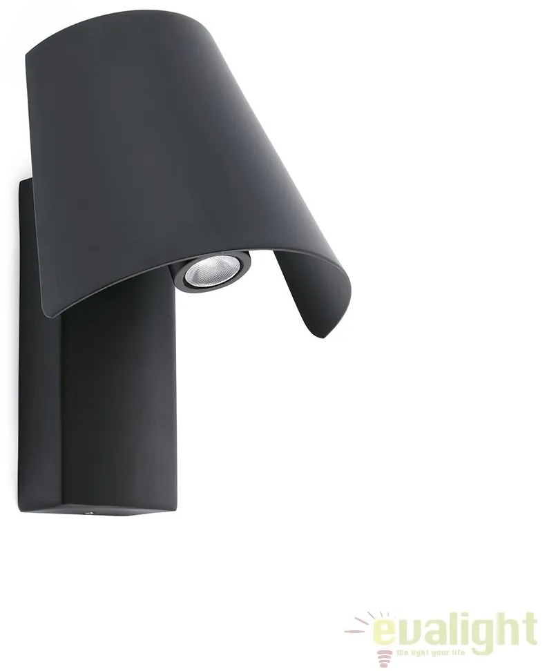 Aplica perete LED stil modern minimalist LE PETIT neagra 62162