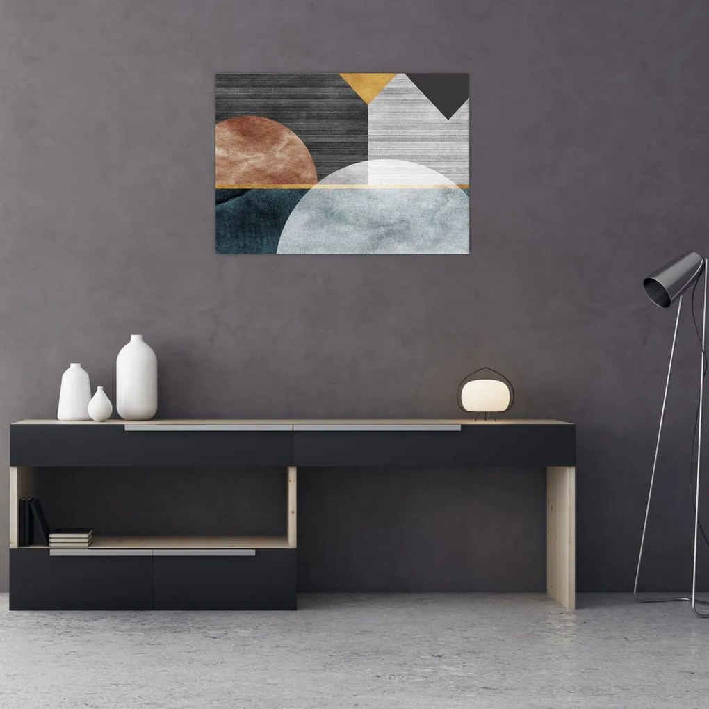 Tablou - Forme și texturi (70x50 cm)