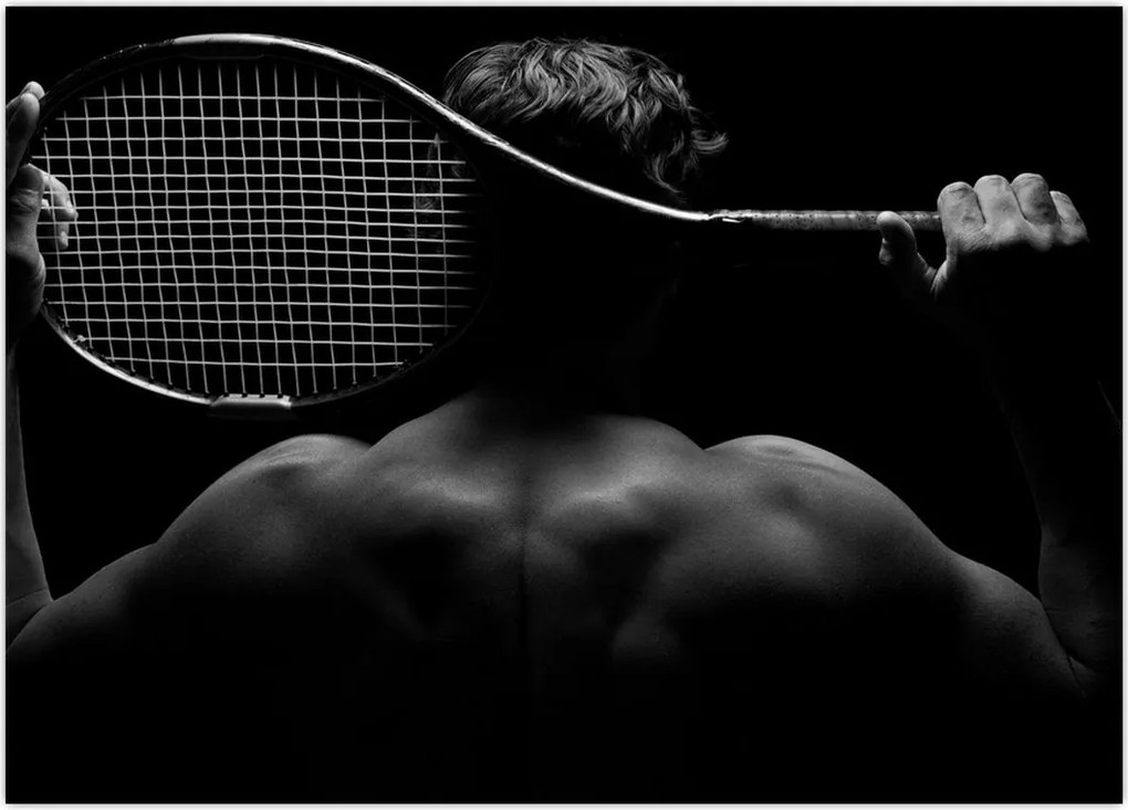 Tablou - Jucătorul de tenis (70x50 cm)