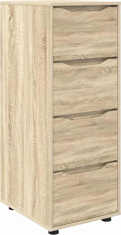 vidaXL Dulap de depozitare Stejar Sonoma 40 x 48 x 105 cm