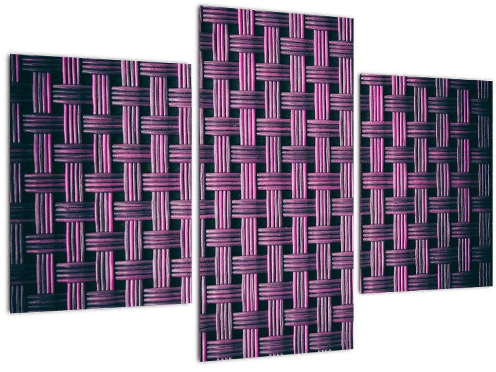 Tabloul textura în mov (90x60 cm)