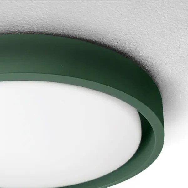 Brilagi - Lampă LED dimabilă MATTEO LED/48W/230V 3000-6500K Ø41 cm verde + telecomandă