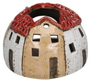 Candela in forma de casuta House 12x8 cm