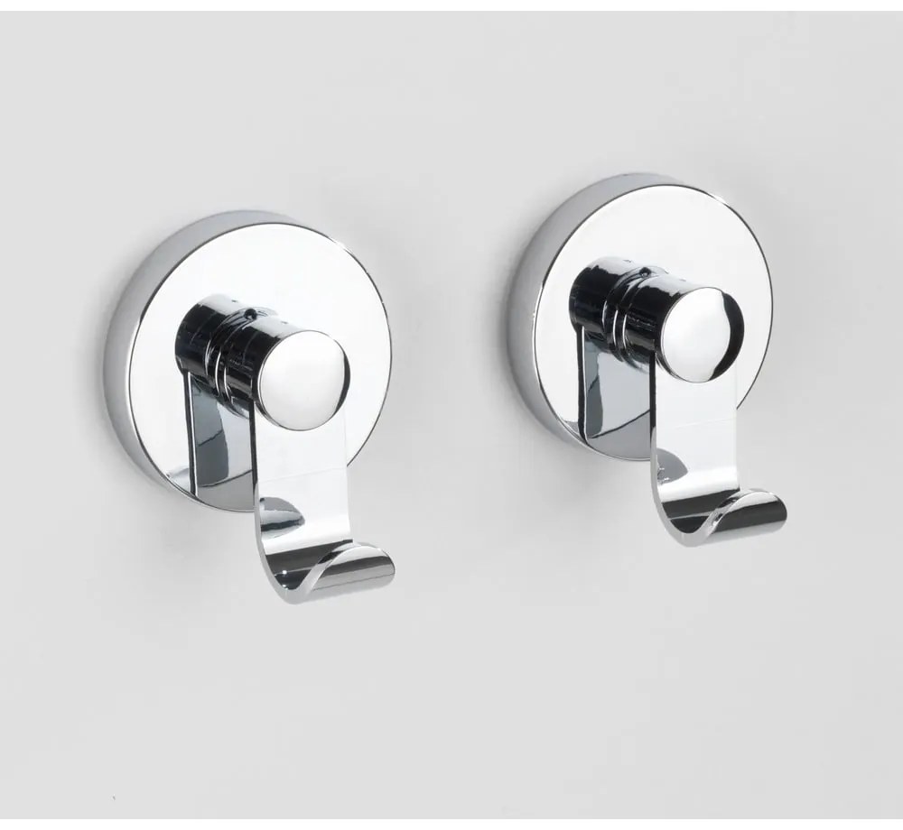 Sada 2 cârlige de perete Wenko Vacuum Loc Irun