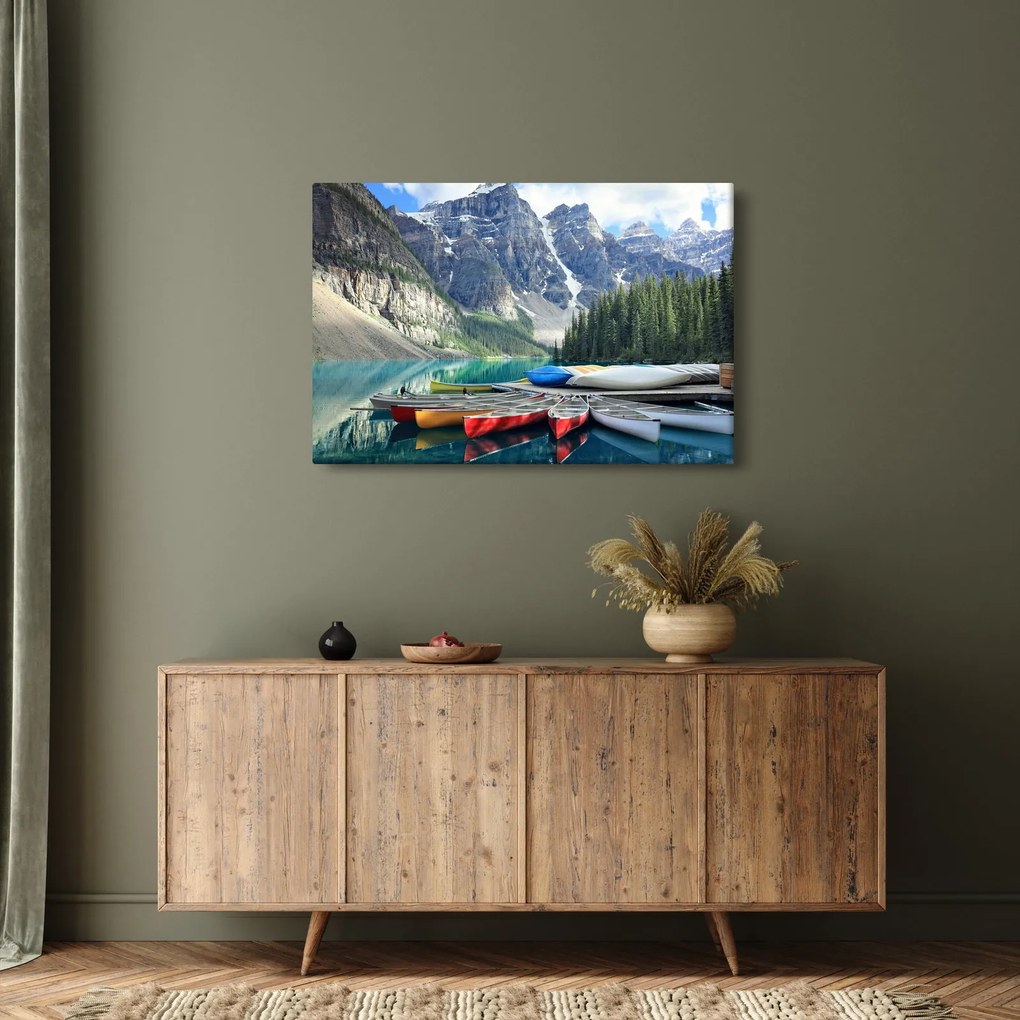 Tablou - Moraine Lake (90x60 cm)