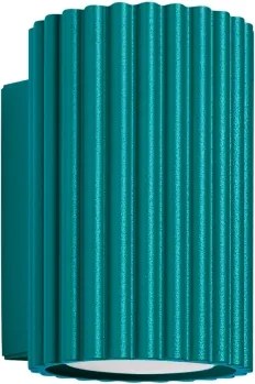 Brilagi - Aplica LED de perete CRESTO 1xGU10/10W/230V 10 cm turcoaz