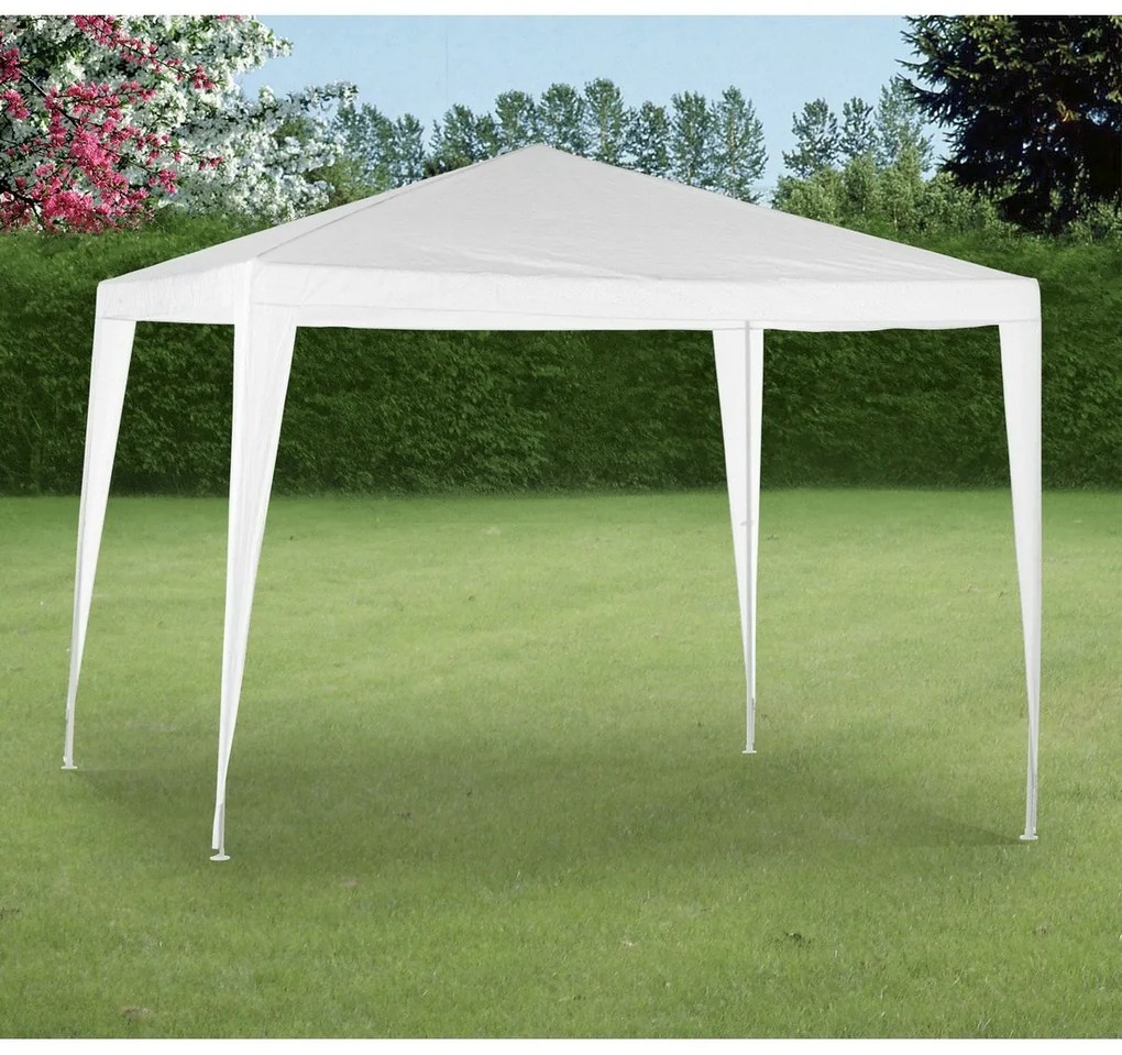Foișor de grădină ProGarden 3 x 3 m, alb, în. 245cm