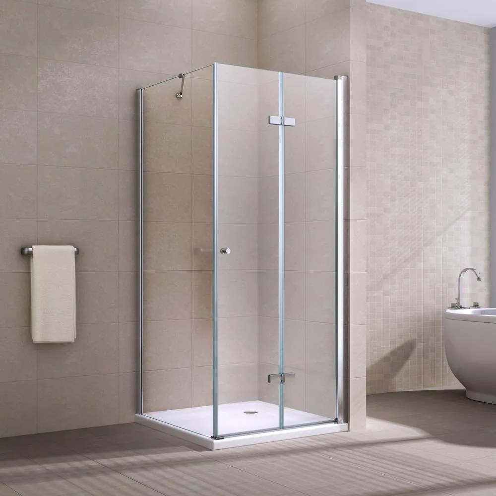 Cordoba Duo Cabină de duș 90x90, 195cm, 6mm