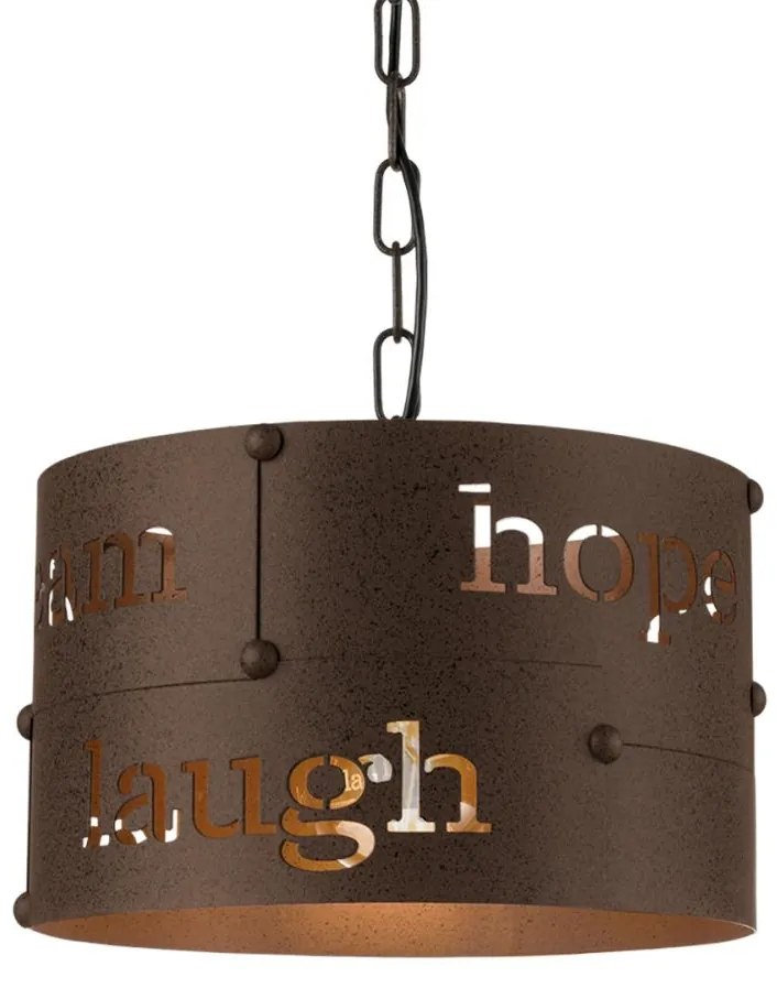 Eglo 49734 - Lustră cu lanț COLDINGHAM 1xE27/60W