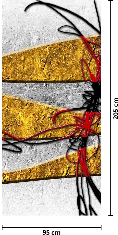 Fototapet pentru ușă - Abstract (95x205cm)