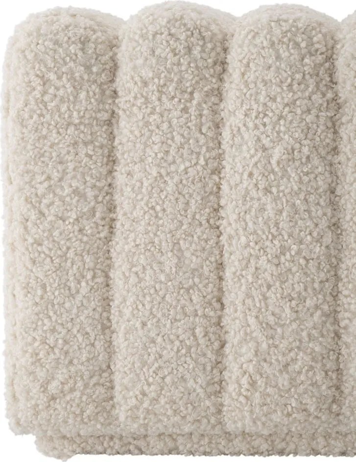 Bancheta design LUX Bente, faux shearling 115492 HZ