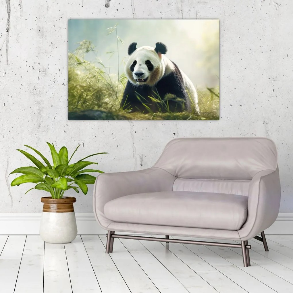 Tablou - Panda (90x60 cm)