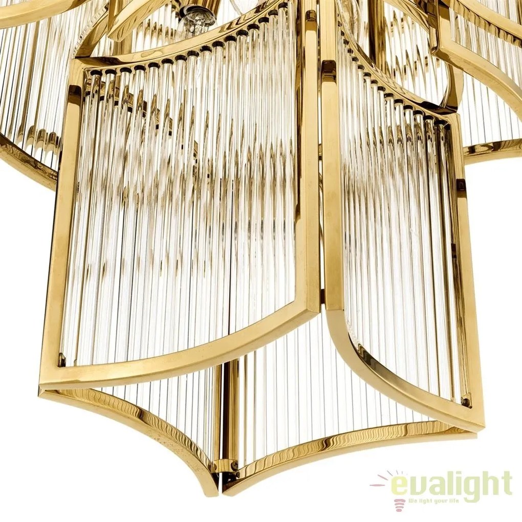Candelabru elegant design LUX Jet Set, auriu 111673 HZ