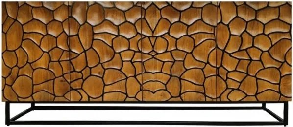 Comoda cu model mozaic 3D Vulcano 177cm