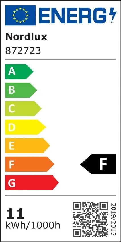 Aplica de perete LED design modern IP54 Nene negru 872723 NL