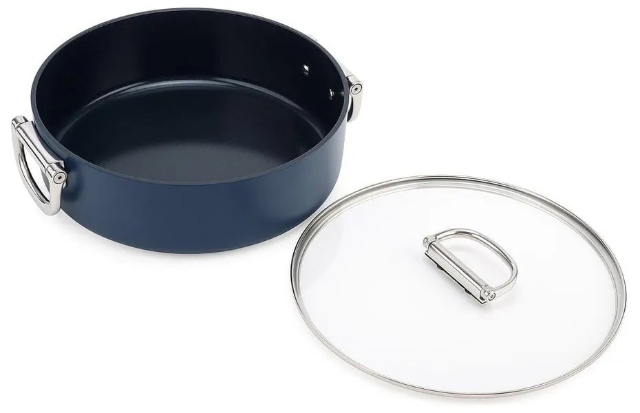 Cratiță cu capac/cu suprafață ceramică adecvată pentru plita cu inducție Space – Joseph Joseph