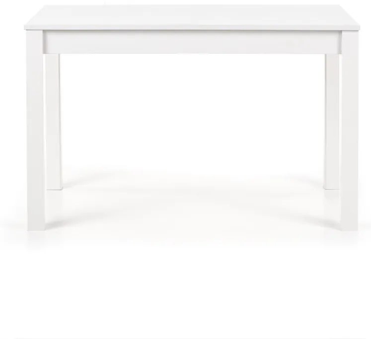Masa Ksawery alb/alb - L 120 x l 68 x h 76 cm