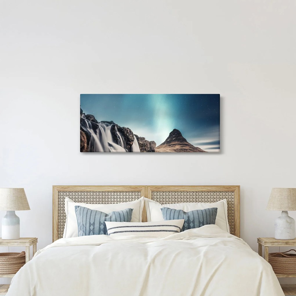 Tablou cu cascade (120x50 cm)