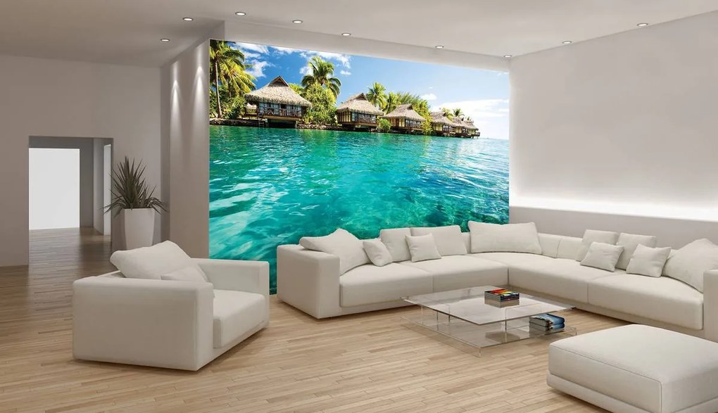 Fototapet - Maldive (152,5x104 cm)