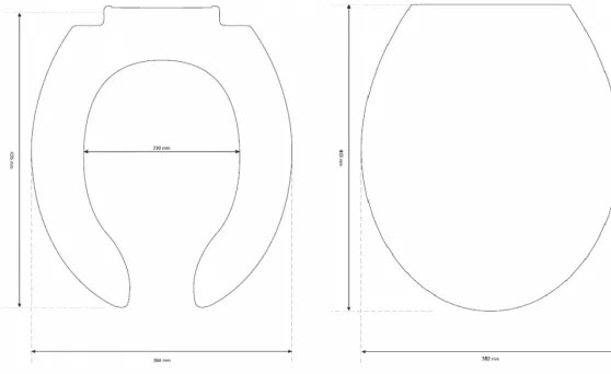 Cersanit ETIUDA K98-0002 - Capac WC pentru persoane cu dizabilități