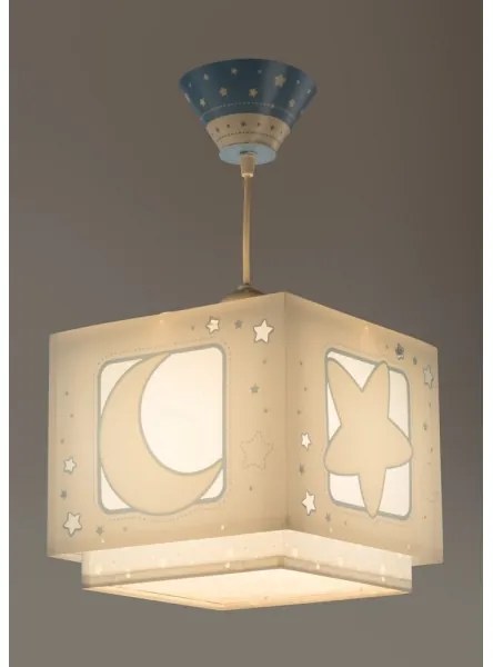 Dalber 63232T - Lustr copii MOON LIGHT 1xE27/60W/230V